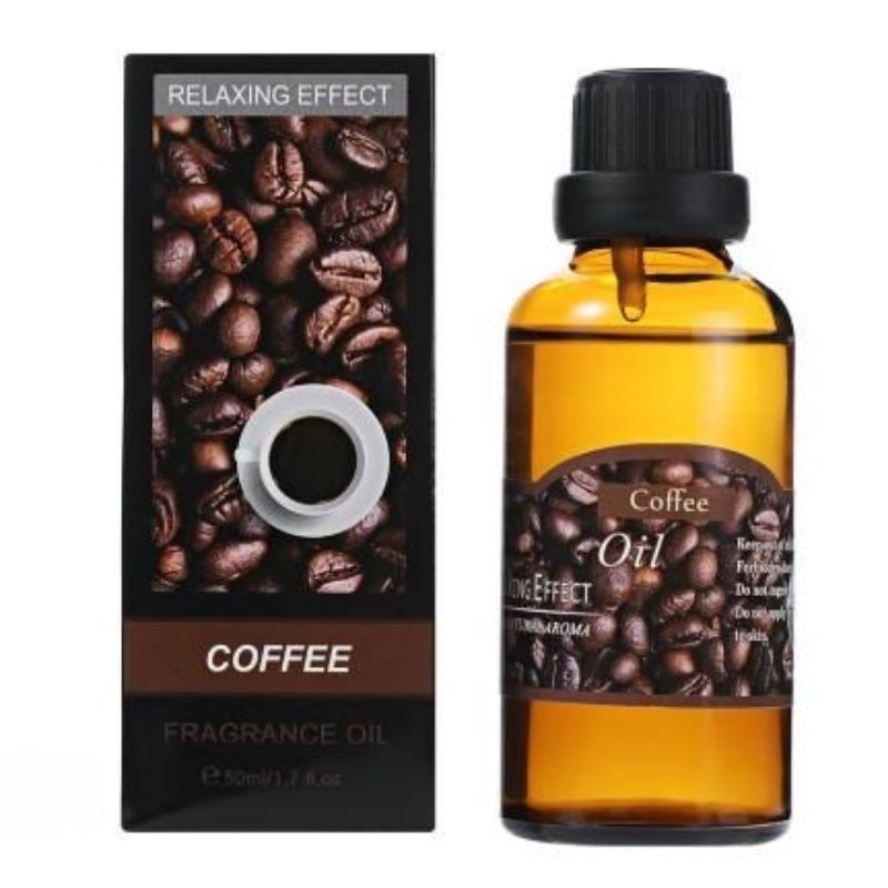 ESSENTIAL OIL WATER SOLUBLE BASED ISI 50ML AROMA TERAPI COFFEE KOPI VANILLA OCEAN 50 ML