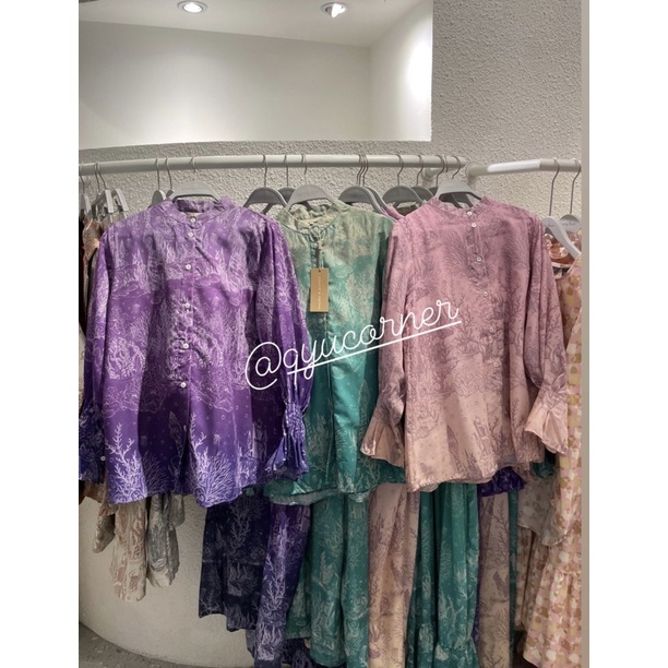 EL MAR MINORCA Shirt Dress Outer Benang Jarum