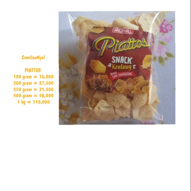 PIATOSS Snack Kentang