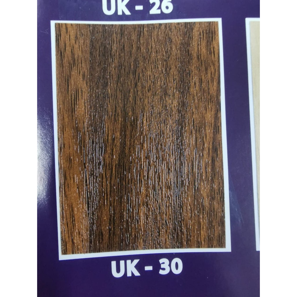 TACO SHEET URAT KAYU COKLAT ( PVC SHEET ) UK30