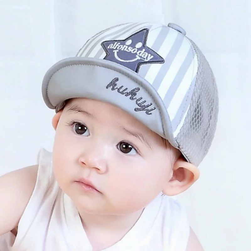 Topi Baseball Anak Balita Laki laki Perempuan IMPORT Motif Polos Animal Import Musim Panas - Topi Anak IMPORT Motif Bintang Usia 1 - 4 Tahun Topi Anak Baseball PINK - Topi Bayi dan Anak SALE