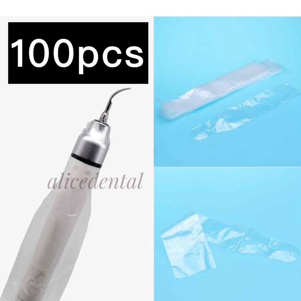 Dental plastik scaler cover penutup pelindung lightcure scaler scaller skaler skeler scaling light cure