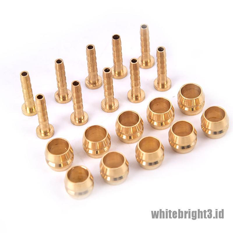 Bh59 10 Pasang / lot Selang Rem Cakram Hidrolik Sepeda Warna Putih