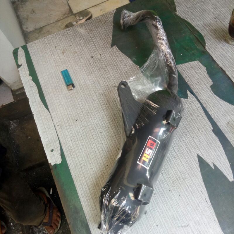 Knalpot Racing model standar Honda beat/beat Fi esp/Vario 110 fi/Scoopy ori HRS