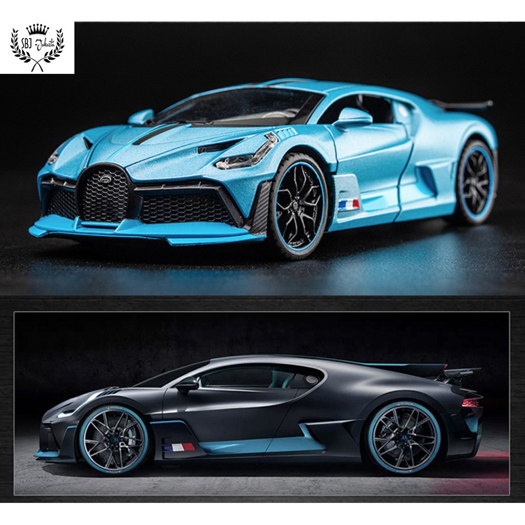 Diecast Miniatur Mobil BUGATTI DIVO Metal Collection Series skala 1:32