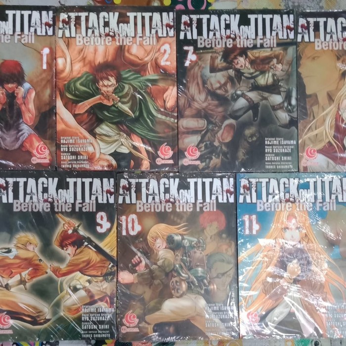 Komik Set Attack on Titan Before The Fall 1 SD 11