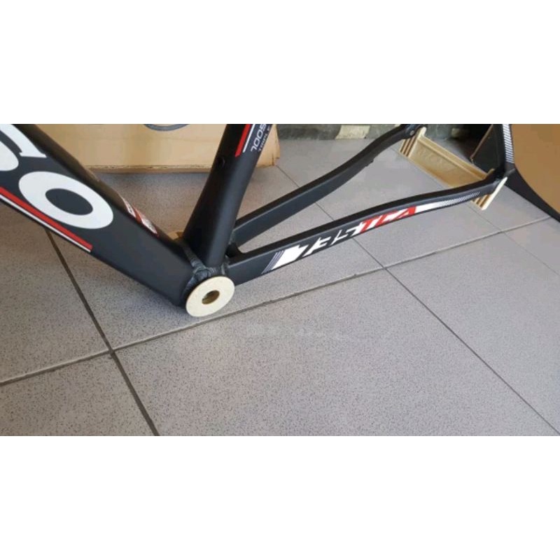 Frame MOSSO 735TCA include headset. roadbike 735 TCA fork carbon internal cable sepeda balap road bike bahan material alloy alumunium super light