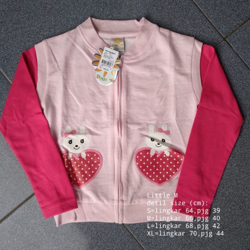jaket anak perempuan little m