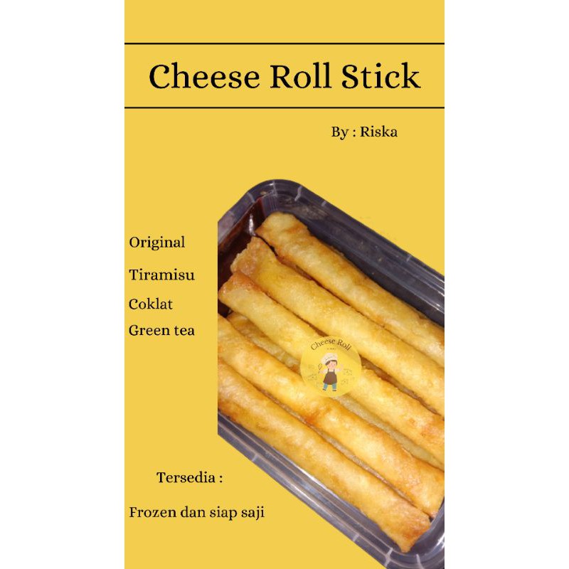 

cheese roll stick(keju aroma)15 pcs