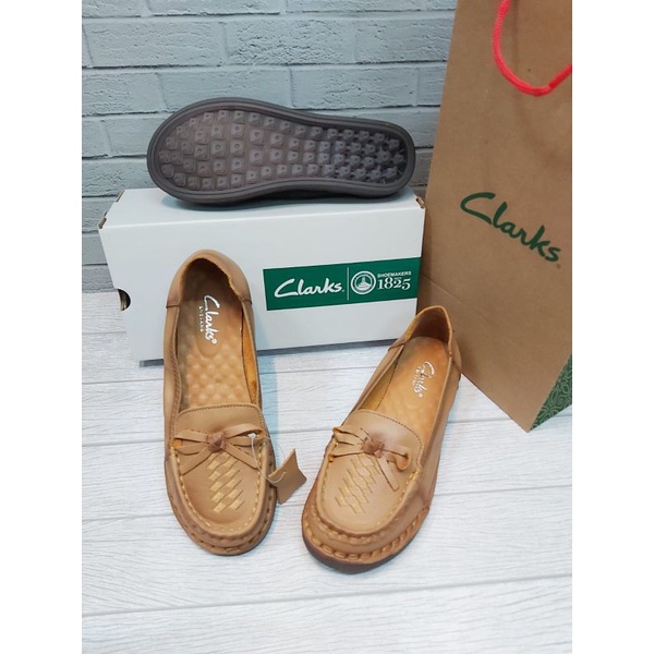 Sepatu CLARKS 558 Leaft Flat / Clarks wanita RG-558 / Sepatu wanita clarks flat