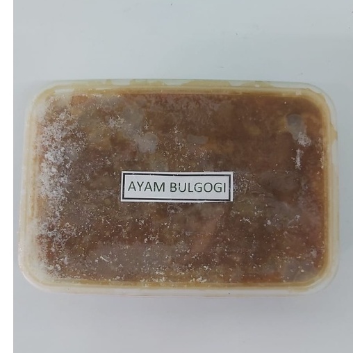 

Ayam Slice Marinasi Bulgogi 500gr
