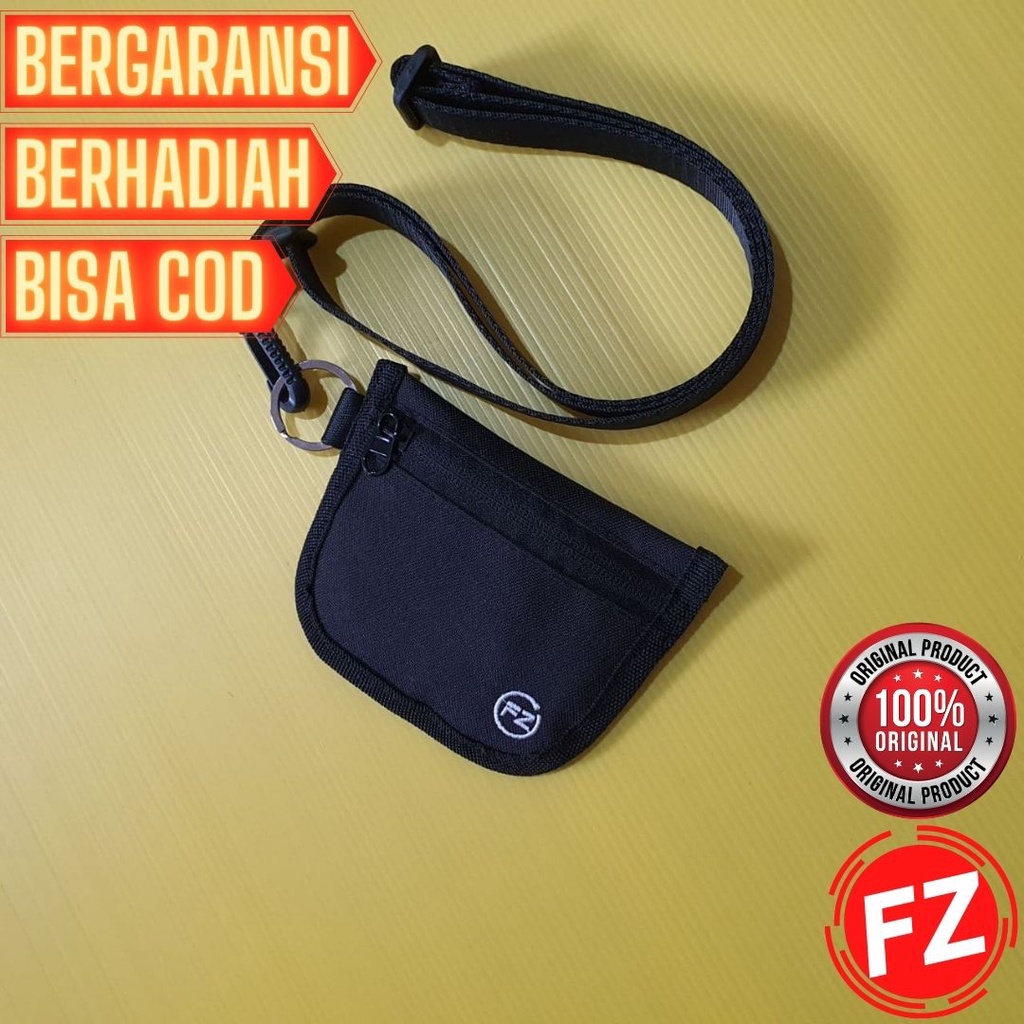 FZ Wallet Dompet Gantung Kalung Leher Mini , Kartu Kunci Koin Kecil Card Pria Wanita