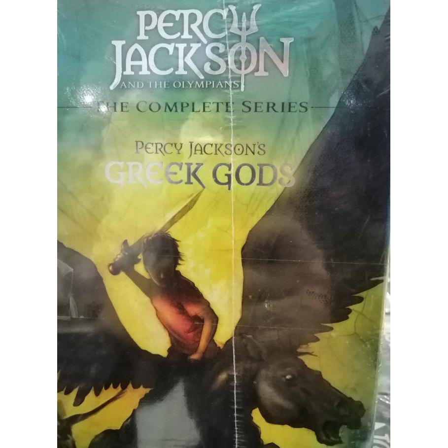 Percy Jackson Import Box Sets Bonus Edisi Greek Gods