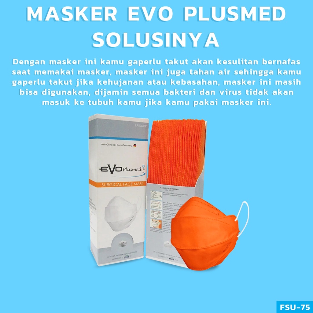 MASKER PLUSMED masker MASKER DUCKTEIL 1PCS