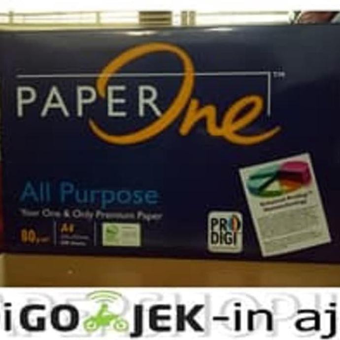 

Grab Kertas A4 80 Gram Paper One Mayastore11
