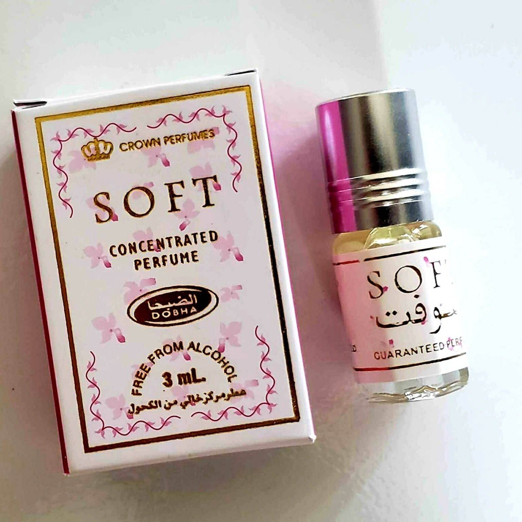 Minyak Wangi SOFT  Parfum Dobha 3ml Roll On Non Alkohol