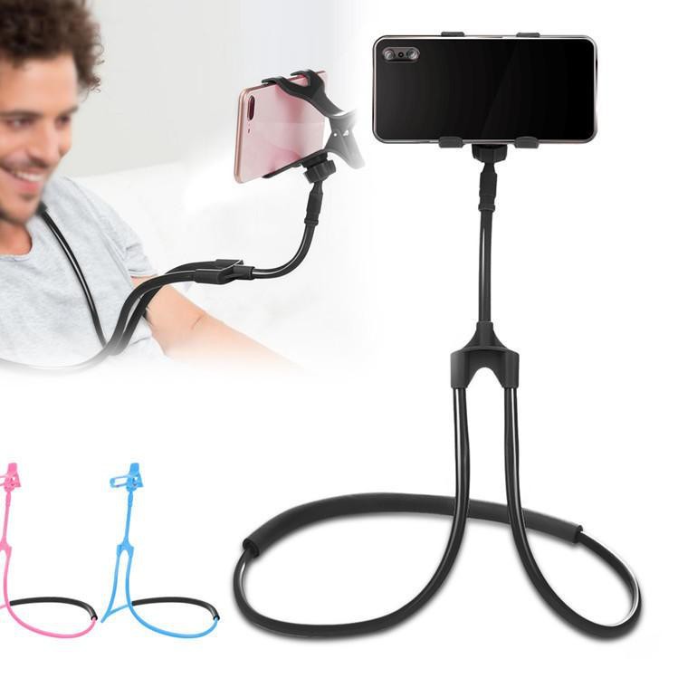 Promo Murah ➻ Lazy Neck Leher dan Pinggang / Lazy Neck/ Holder HP Lazy Hanging Neck Cell Stand ✳