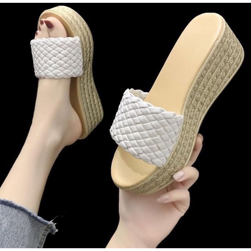 wedges wanita kekinian YM16