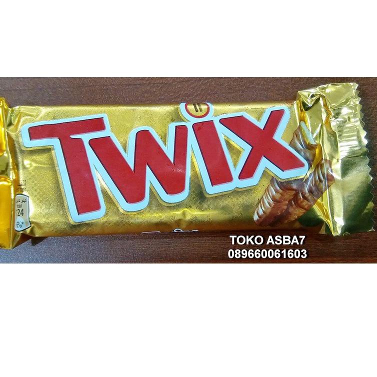 

(HARGA TERBARU) <<!!>> 504ZAF TWIX Coklat single pack isi 2 bars 50gr