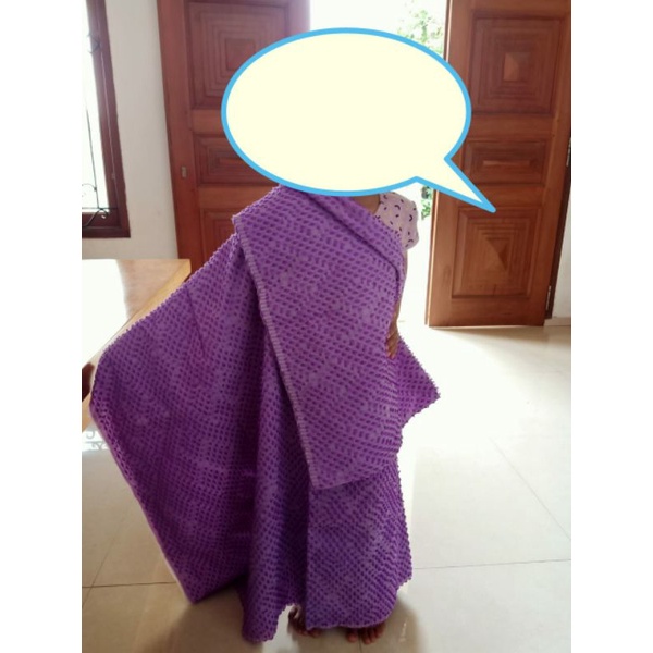 Tenun Bulu Ungu Lilac Terbaru