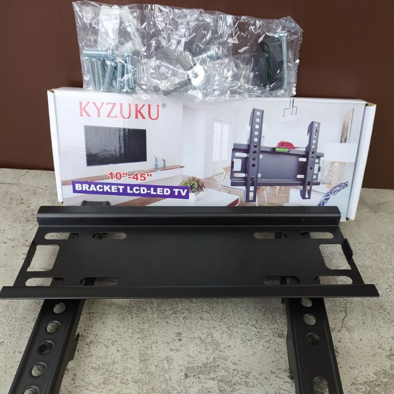 KYZUKU bracket TV LED 10-45 inch Bracket penyangga dinding