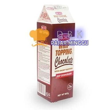 

Rich Whip cream coklat 907ml topping coklat whipping cream rich's BIG SALE Kode 729