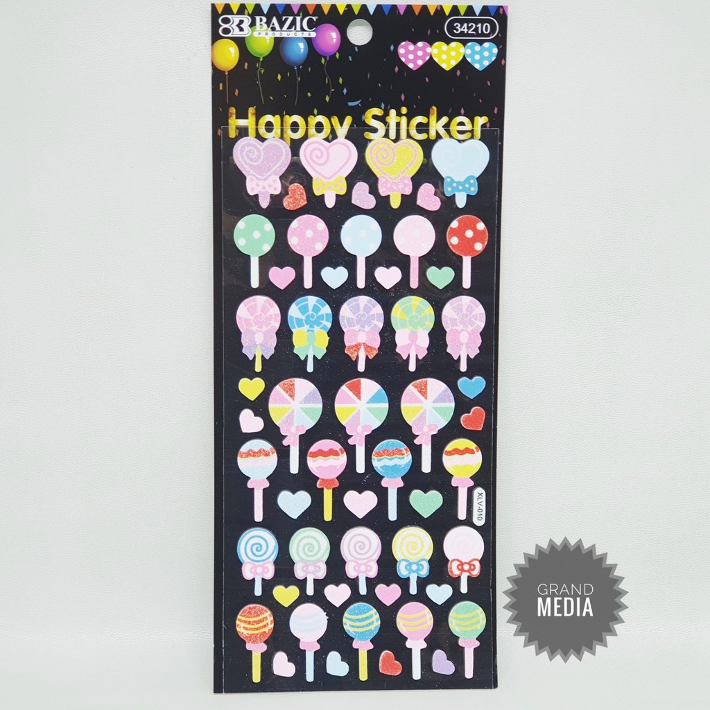 

[GRAND MEDIA] STICKER FOAM CANDY NO.34210