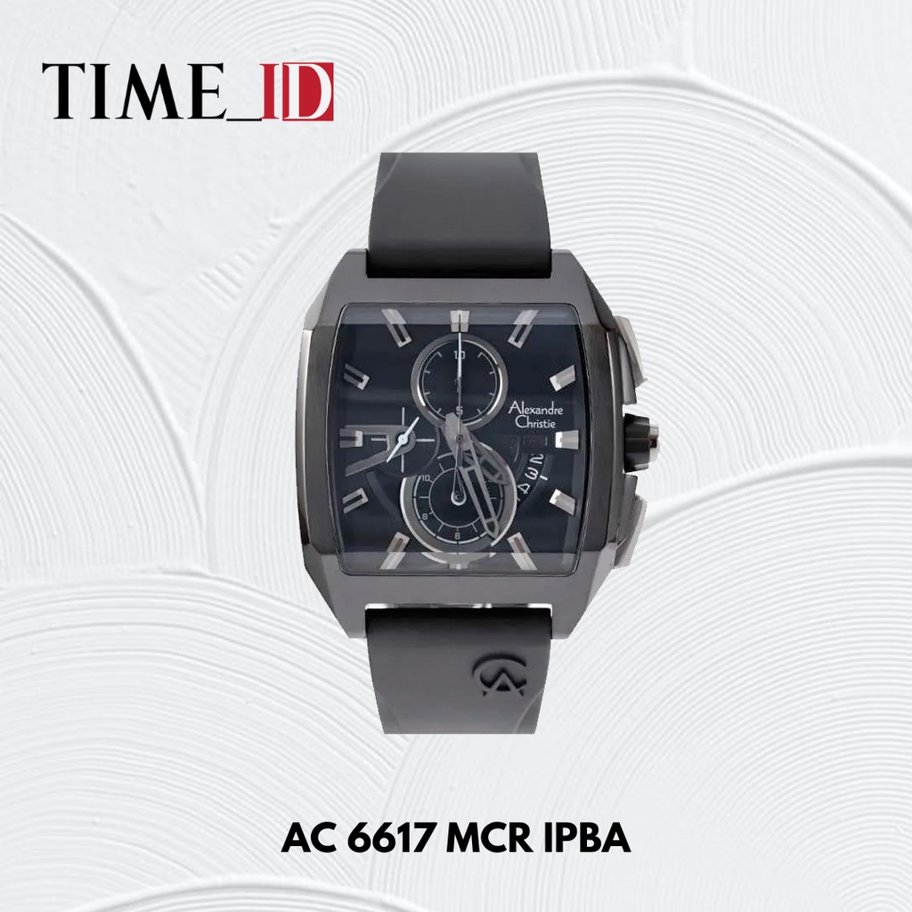 Jam Tangan Alexandre Christie AC 6617 MCR BLACK