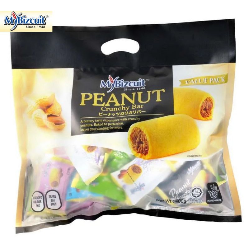 

My Biscuit VP Peanut Crunchy Bar 300 gr (24 pcs)