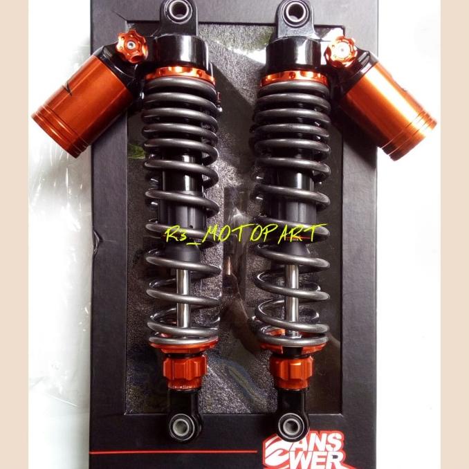 ] Shockbreaker/Shock Belakang 340mm Answer Tabung Atas Miring RX King
