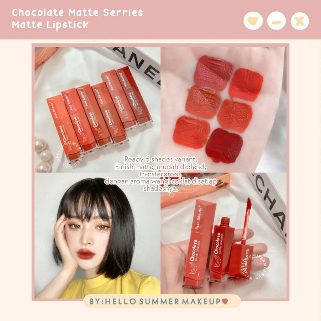 KBEAUTY - Chocolate Matte Series Matte Lipstick