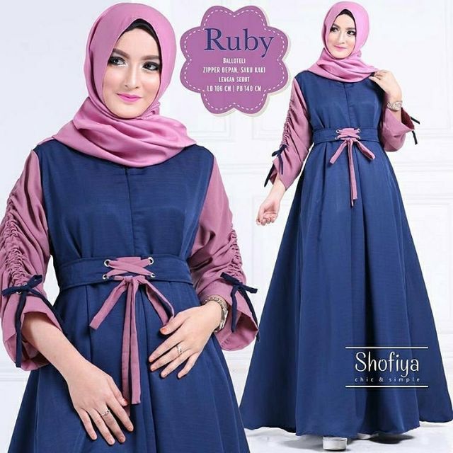  Baju  Gamis  Murah  Di Shopee  Hijab Muslimah