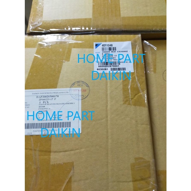 Evaporator Ac Daikin Type Ftne15/20Mv14; P/N 4011048