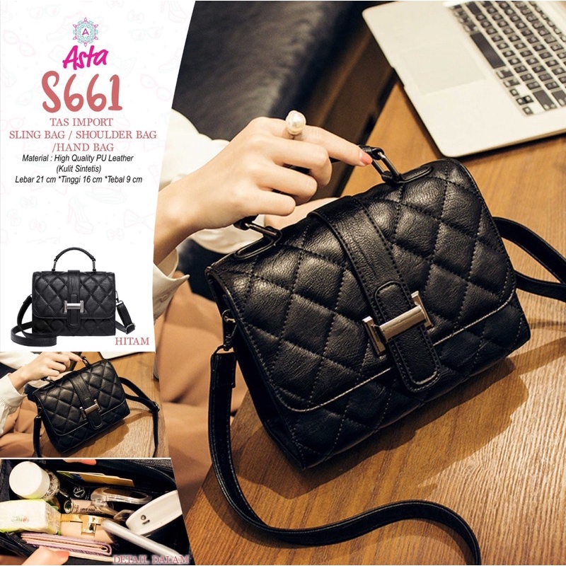 tas import sling bag kode s661