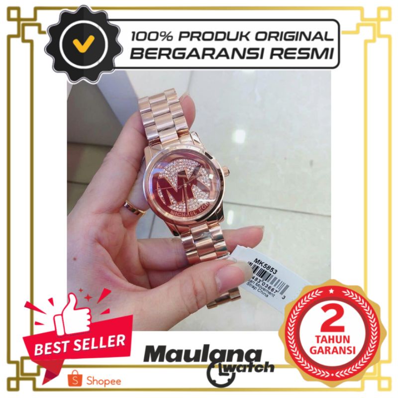 Best seller JAM TANGAN PRIA WANITA | RANTAI | KULIT | KARET | MURAH | Wanita - Michael Kors mk-5853 