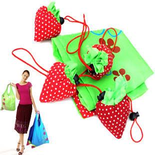 Tas Jinjing Belanja Strawberry