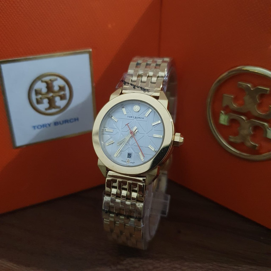 [ TORY BURCH ORIGINAL - GARANSI ] JAM TANGAN PRIA WANITA | RANTAI | KULIT | KARET | MURAH | WANITA G