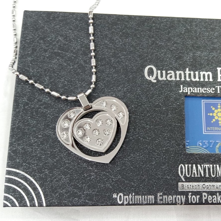 kalung kesehatan kalung magnet kalung quantum pendant bio ion M1