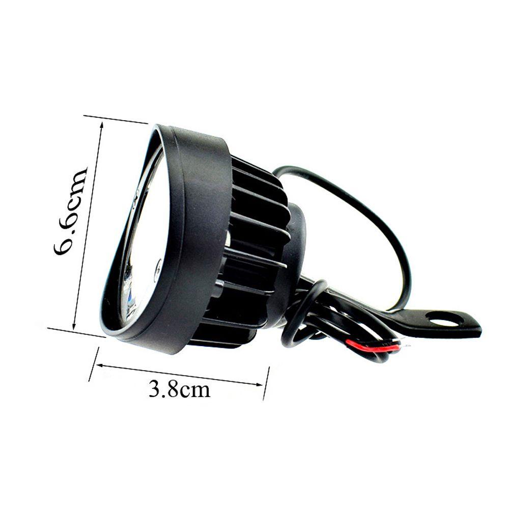 Lanfy Scooters Lampu Sorot Portable Anti Air Motor Fog Lamp Head Lamp Lampu Sorot LED Headlamp Mancing Mirror Lights Fog Light