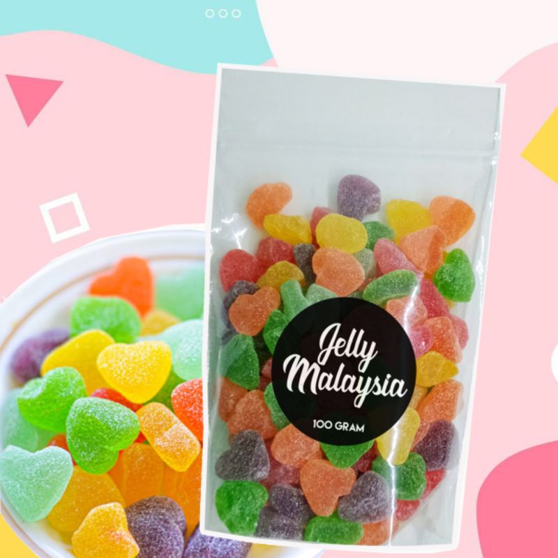 

Terlaris | Permen Jelly empuk kenyal rasa buah lembut gula jeli aneka rasa by Purnamalife