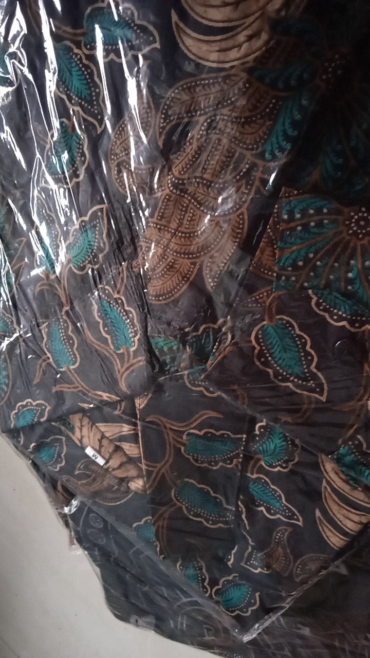 Baju Batik Pria Slimfit Big Size M L Xl Xxl Atasan Kemeja Batik Lengan Panjang Original