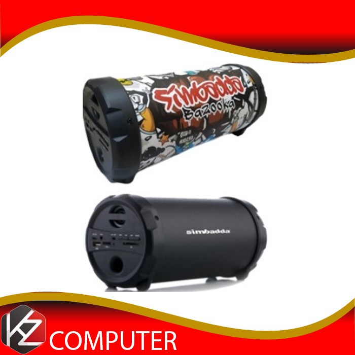 SPEAKER BLUETOOTH SIMBADDA CST 800N GRAFFITI CORAK BAZOOKA OUTDOOR