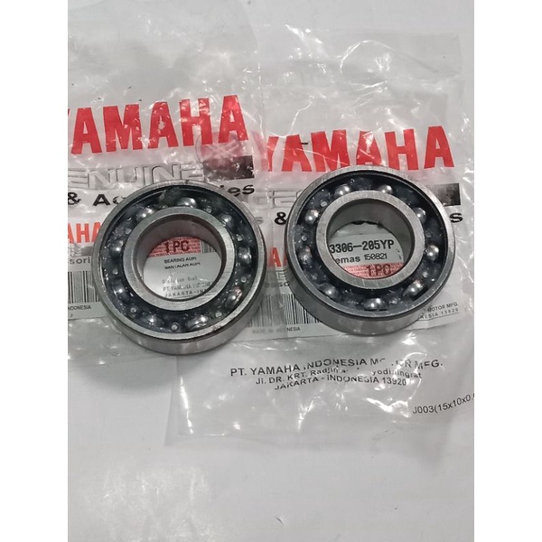 Laher bearing kruk as set yamaha F1ZR