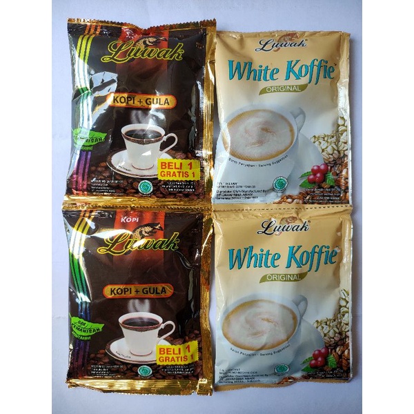 

LUWAK KOFEE HITAM DAN WHITE KOFEE RENTENG