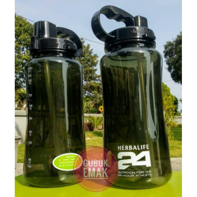 [LIMITED IMPORT.03] Botol Hitam 2 Liter Herbalife 24 Asli Impor 2000 ml Terlaris Murah Ori
