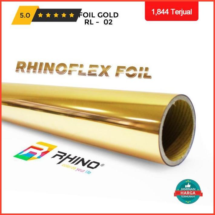 Jual Polyflex Foil Rl-02 Gold Premium