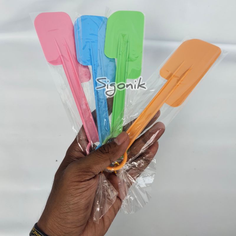 Spatula Masak Sutil Sodet Plastik Oles Kue Bakery Souvenir Lucu