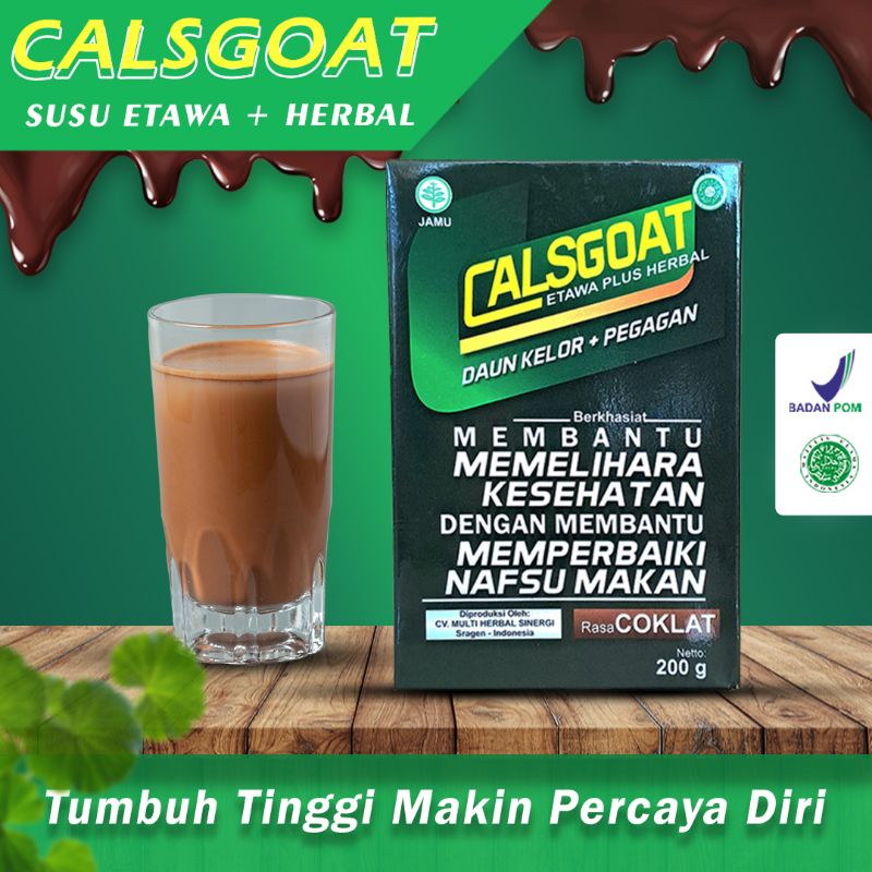 Kalsigo dan Calsgoat SUPER PREMIUM susu peninggi badan