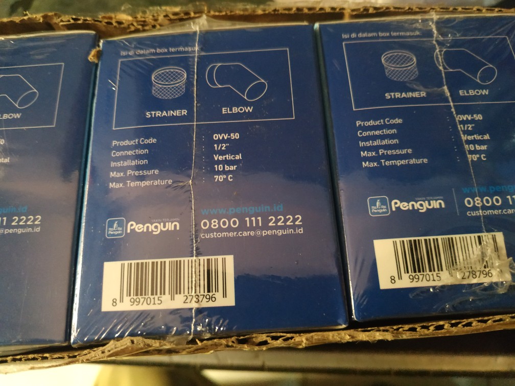 Pelampung Toren Otomatis Penguin Otovalv Vertical Uk 1/2/ 3/4 (ovv-50/ovv-75)