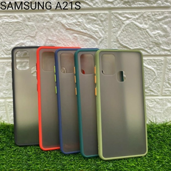 Hybrid matte case Samsung A11, Samsung A21s, Samsung A31 frosted matte case